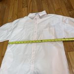 Parke Pink Cotton Long Sleeve Button Front Polo Romper Size XS‎ Photo 5