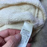 ZARA  Trafaluc Cream Knit Lace Insert Long Sleeve Sweater Women Size M Photo 3