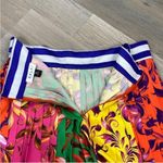 Anthropologie Delfi Collective Skirt Satin Pleated Panel Multicolor Size Medium Photo 6