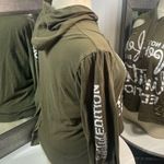 On Fire woman’s long sleeve shirts with hood size 2X Photo 3