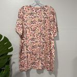 Lane Bryant NWT  Floral Short Sleeve Tee - Pink and Red plus size 26/28 Photo 1