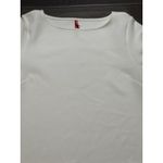 Spanx  Air Essentials Relaxed Tee White Short Sleeve Size Medium Photo 2