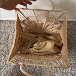 House of Harlow 1960 Sunny Days Tan Woven Handbag Photo 2