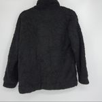 BLACK SHERPA FEEL FULL ZIP SUPER WARM SIZE MEDIUM Photo 1