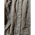 a.n.a  Green Button Front Woman’s Short Sleeve Top Size Small Photo 7