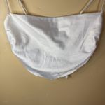 Glassons  Diamanté Silk Halter Top Size 8 White Backless Bow‎ Y2K Festival Boho Photo 1