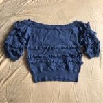 3.1 Phillip Lim  Tiered Ruffle Wool Top Photo 6