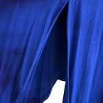 INC Large Sleeveless Jumpsuit Rayon Blend Royal Blue Cross Photo 5