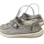 Hey Dude Wendy Chambray Light Grey Slip On Shoe Women's Size 6 Photo 7