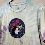 Buc-ee's  T Shirt womens Sz M Tropic Like it's Hot Tie Dye Pineapples Colorful Photo 2