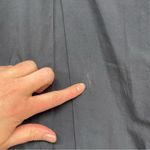 Garnet Hill  Bluish Grey V Neck 3/4 Sleeve Boho Blouse Womens XS Lagenlook Casual Photo 3