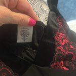 In Bloom by Jonquil xl nightgown fulll stretchy long adjustable strap velvet Black Photo 5