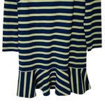 Sail To Sable Striped Flounce Dress Mini Size 8 Photo 2