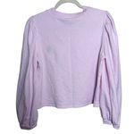 Hill House Teddy Puff Sleeve Sweatshirt – Pink Cozy Pullover, Women’s Size M Photo 4