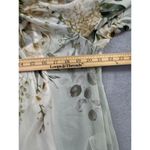 Rachel Zoe Smocked Smocked Neck Floral Chiffon & Base Tee XS Long Sleeve Classic Photo 8