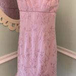 Nicole Miller Vintage Y2K Dress Womens O Pink Midi Fairycore Coquette Romantic  Strapless Photo 0