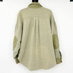 Free People  FP Womens Fall Ruby Oversized Distressed Shirt‎ Jacket Shacket XS Photo 8