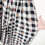 [Vintage] 90s Karen Alexander Black Plaid Wide Leg Scoop Neck Jumpsuit Size 4 Photo 4