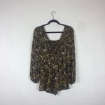 Urban Outfitters  Paulina Floral Square Neck Romper Photo 11