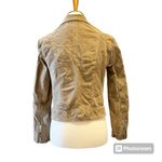 BLANK NYC tan/brown suede moto jacket Photo 4