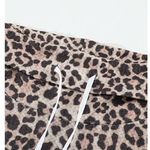 BLACK BROWN LEOPARD PRINT COLOR BLOCK COWL NECK SWEATER SIZE 1X Photo 6