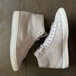 Nike Zoom Blazer Women Mid Snakeskin Sz 7 Sneakers Shoes Taupe Beige Streetwear Photo 1