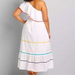 Lane Bryant  • Maxi Dress • One Shoulder • Striped • 20 • Multicolor Photo 2