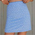 Brandy Melville  floral mini skirt Photo 0
