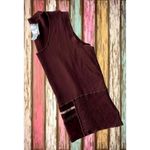 Vintage Nooshin Femme Sleeveless Top Medium Plum Lace Velour Scoop Neck … Size undefined Photo 10