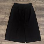 Uniqlo  black wool blend a line skirt with pockets  size 4 Photo 1
