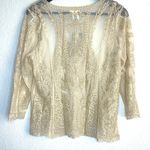 Ultra Pink NWT  long sleeve lace pullover top Photo 1