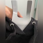 Calvin Klein  Black‎ cropped hoodie size large Photo 2