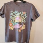 Mighty fine  grey graphic t-shirt nature size womens small Photo 0