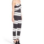 Kendall + Kylie Kendall & Kylie Striped Strapless Jumpsuit Photo 1