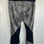Lululemon  Pace Rival Crop Luxtreme Ace Spot Grain Black Mesh Cheetah Leopard 6 Photo 3