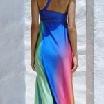 Baobab Eliza One Shoulder Maxi Dress Dawn Womens Size Large Pink Photo 3