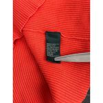 Ralph Lauren Lauren Orange Ribbed Cotton Cardigan Sweater XL Red Button Front Photo 5