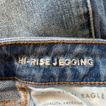 American Eagle  The Dream Jean High Rise Distressed Jegging Size 0 Short Photo 3