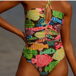 Farm Rio  Anthropologie One Piece bathing suit  Photo 3