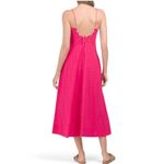 Maje  Pink Midi Dress Photo 1