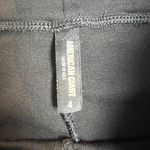 American Giant Pants Womens 4 Black No BS Kick Flare Crop Pull On Ponte Knit Photo 7