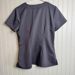 Purple Label  Healing Hands grey Jordan scrub top size womens large N15 Photo 6