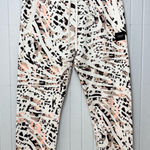 Calvin Klein Cream and Black Abstract Joggers Size L Photo 0