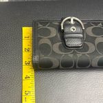 Coach Zipper buckle wallet black wallet small Photo 10