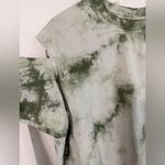 Lululemon  All Yours Cut Out Tee Tie Dye Marble Wash Sage Green Photo 6