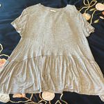 Abound Grey peplum top Photo 0