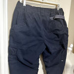  511 Tactical Cargo Pants Womens Size 14 Navy Blue Cropped Hiking Photo 8