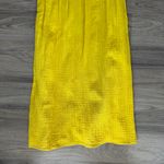 Universal Threads Universal Thread Yellow Sleeveless Maxi Dress Size Small Photo 4