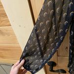 Lucky Brand Blue Graphic Blouse with Relaxed Fit and Long Sleeves Photo 3