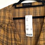 Urban Outfitters NWT  Plaid Long Sleeve Babydoll Dress Small Photo 5